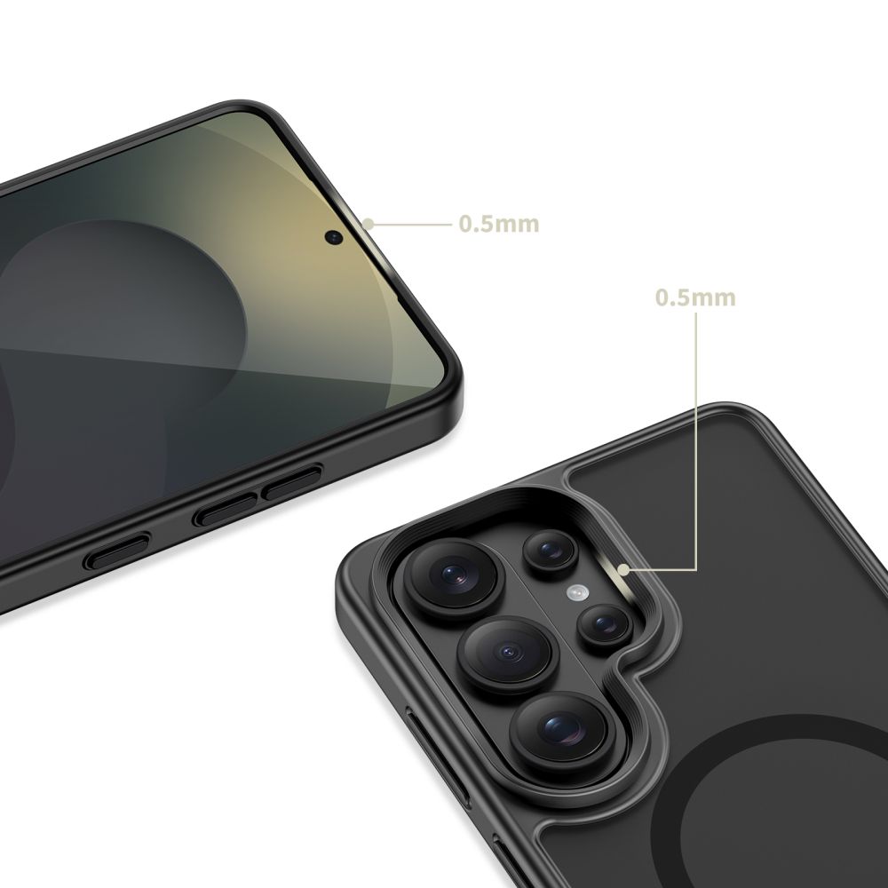 Tech-Protect Tech-Protect Galaxy S26 Ultra Skal MagSafe MagRack Matt Svart - Teknikhallen.se