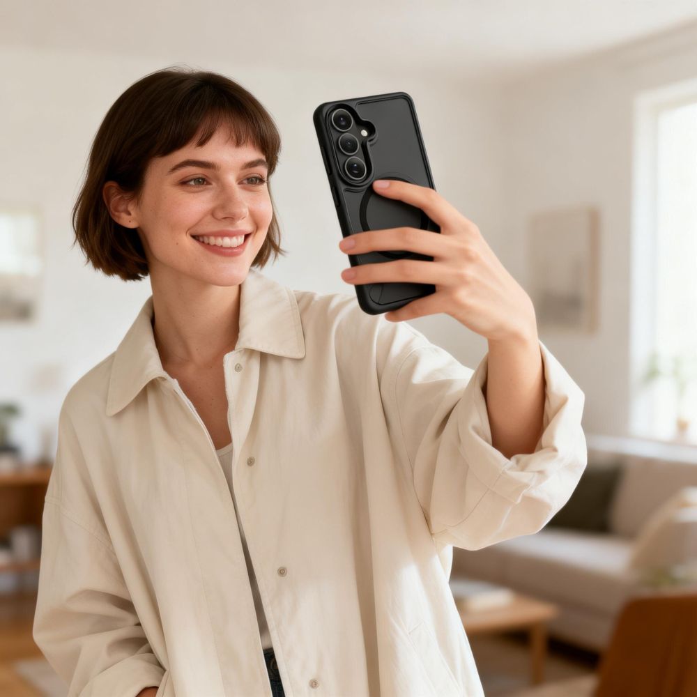 Tech-Protect Tech-Protect Galaxy S26 Skal MagSafe MagRack Matt Svart - Teknikhallen.se