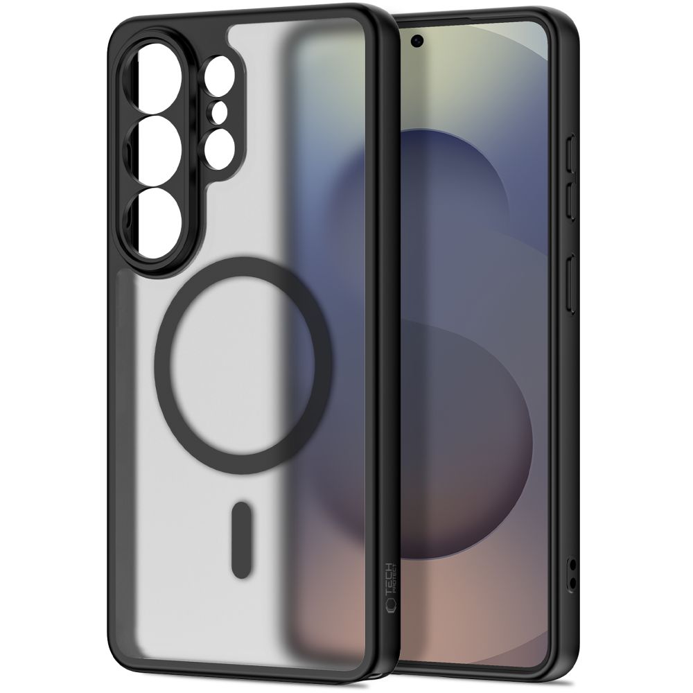 Tech-Protect Tech-Protect Galaxy S26 Ultra Skal MagSafe BasicMag Matt Svart - Teknikhallen.se