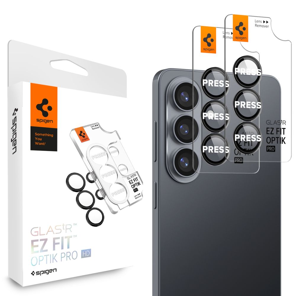 Spigen Spigen Galaxy S26 2-PACK Linsskydd Optik Pro GLAS.tR 