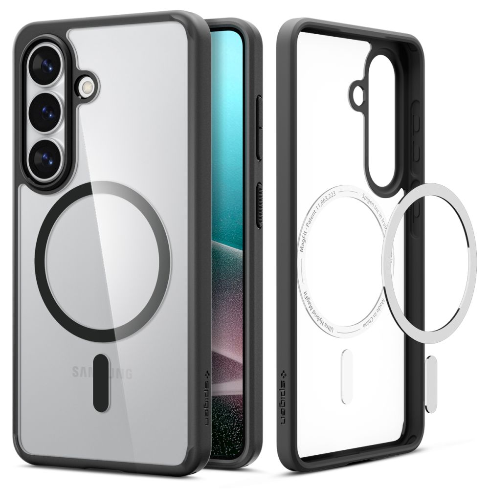 Spigen Spigen Galaxy S26 Skal MagSafe Ultra Hybrid Matt Svart - Teknikhallen.se