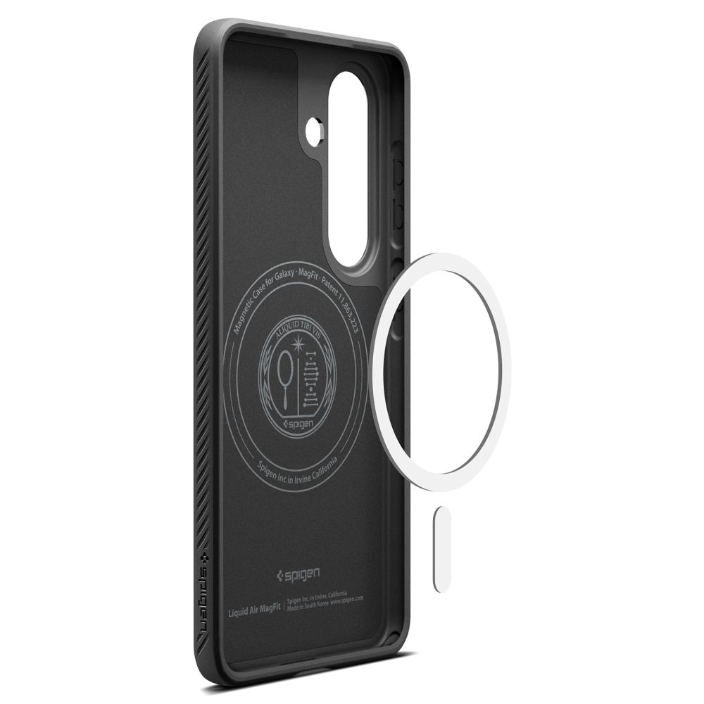 Spigen Spigen Galaxy S26 Plus Skal MagSafe Liquid Air Matt Svart - Teknikhallen.se