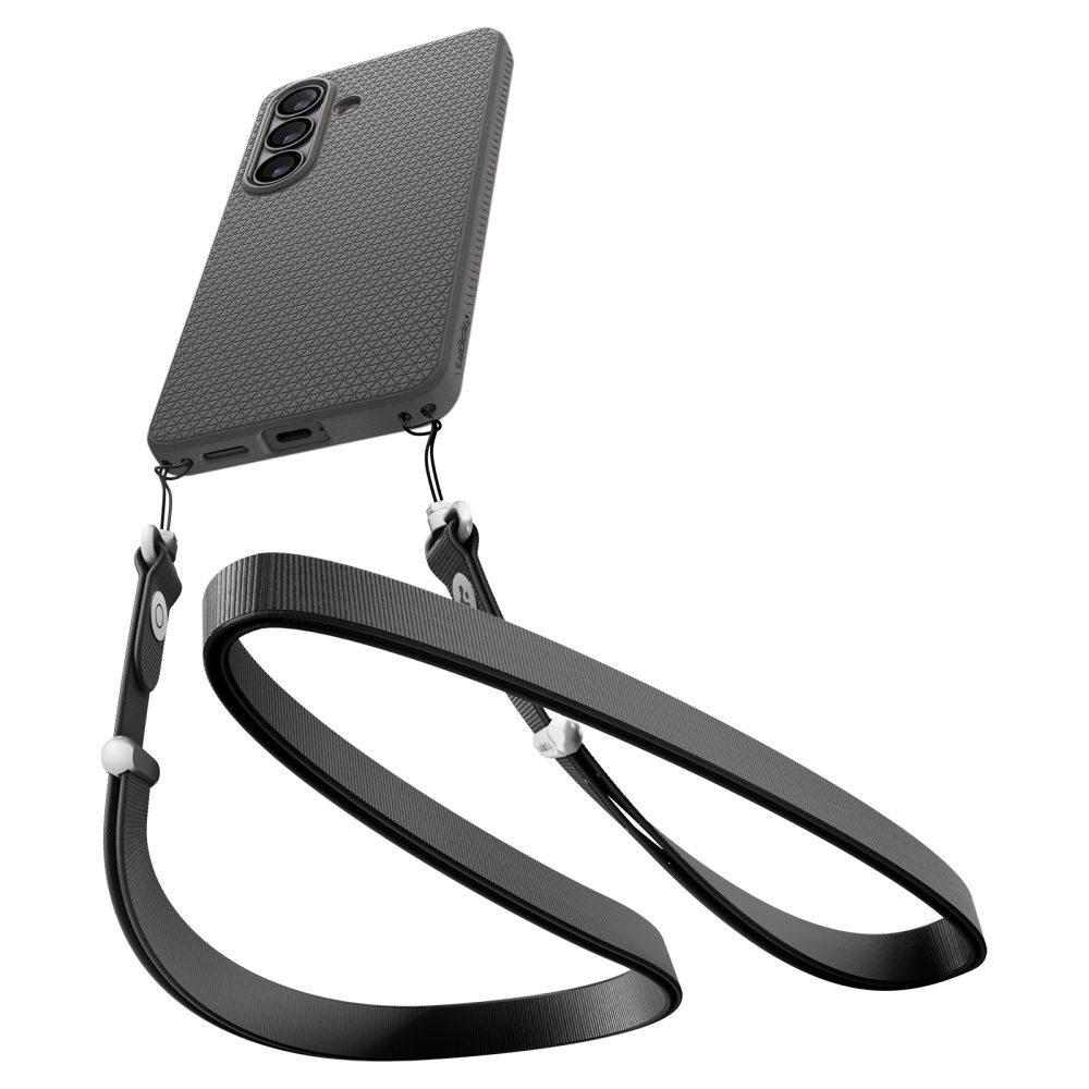 Spigen Spigen Samsung Galaxy S26 Plus Skal Liquid Air Marble Grey - Teknikhallen.se