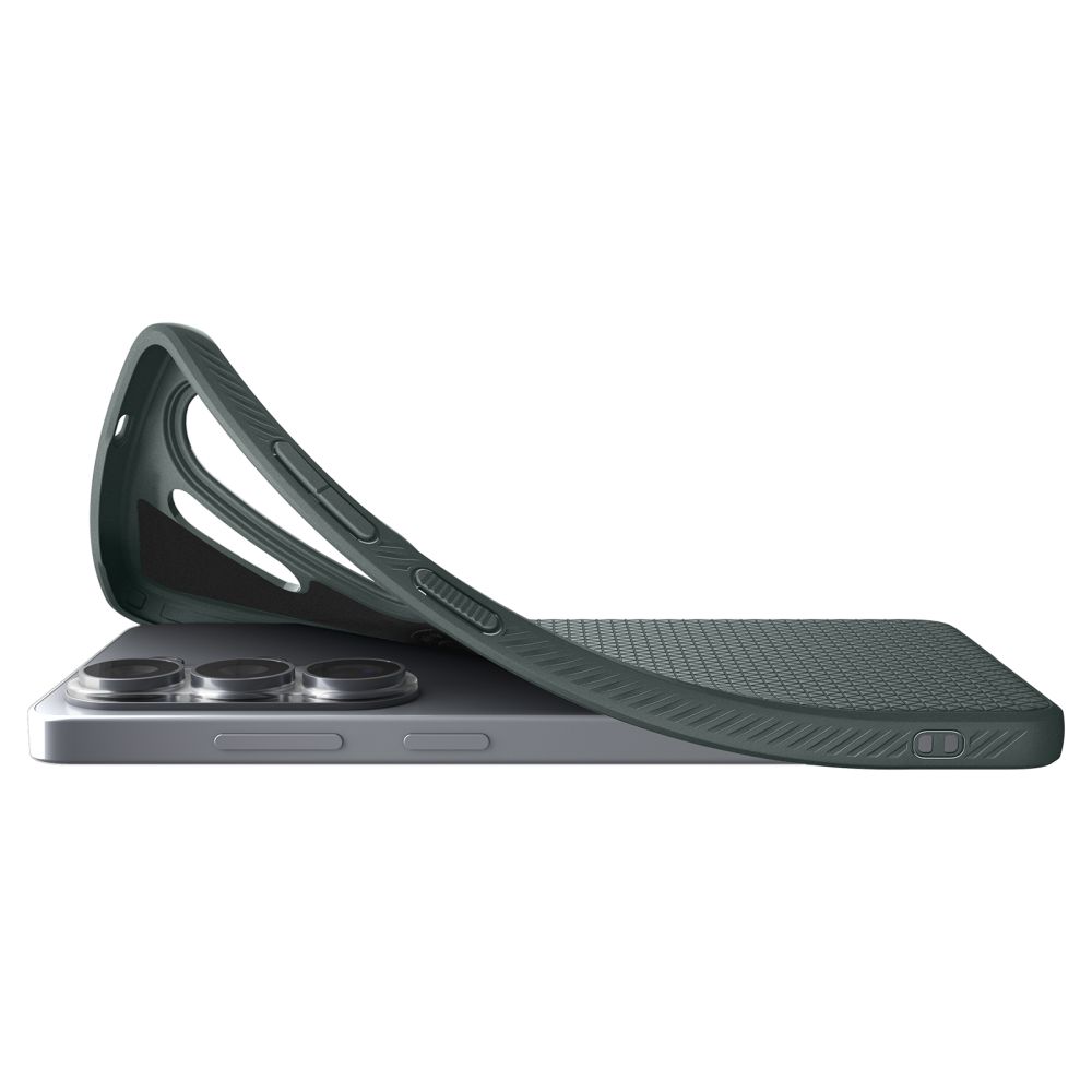 Spigen Spigen Galaxy S26 Ultra Skal MagSafe Liquid Air Abyss Green - Teknikhallen.se