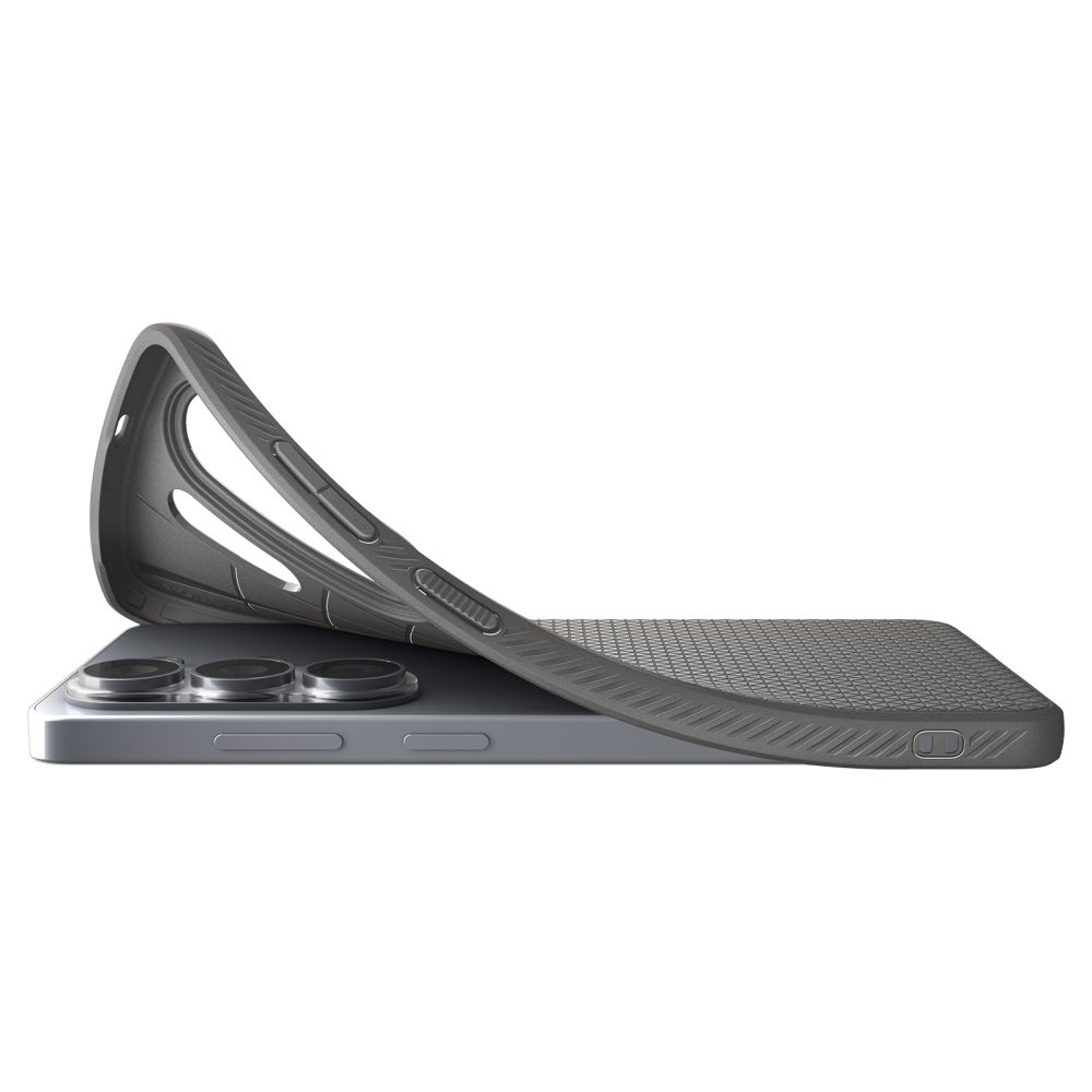 Spigen Spigen Samsung Galaxy S26 Ultra Skal Liquid Air Marble Grey - Teknikhallen.se