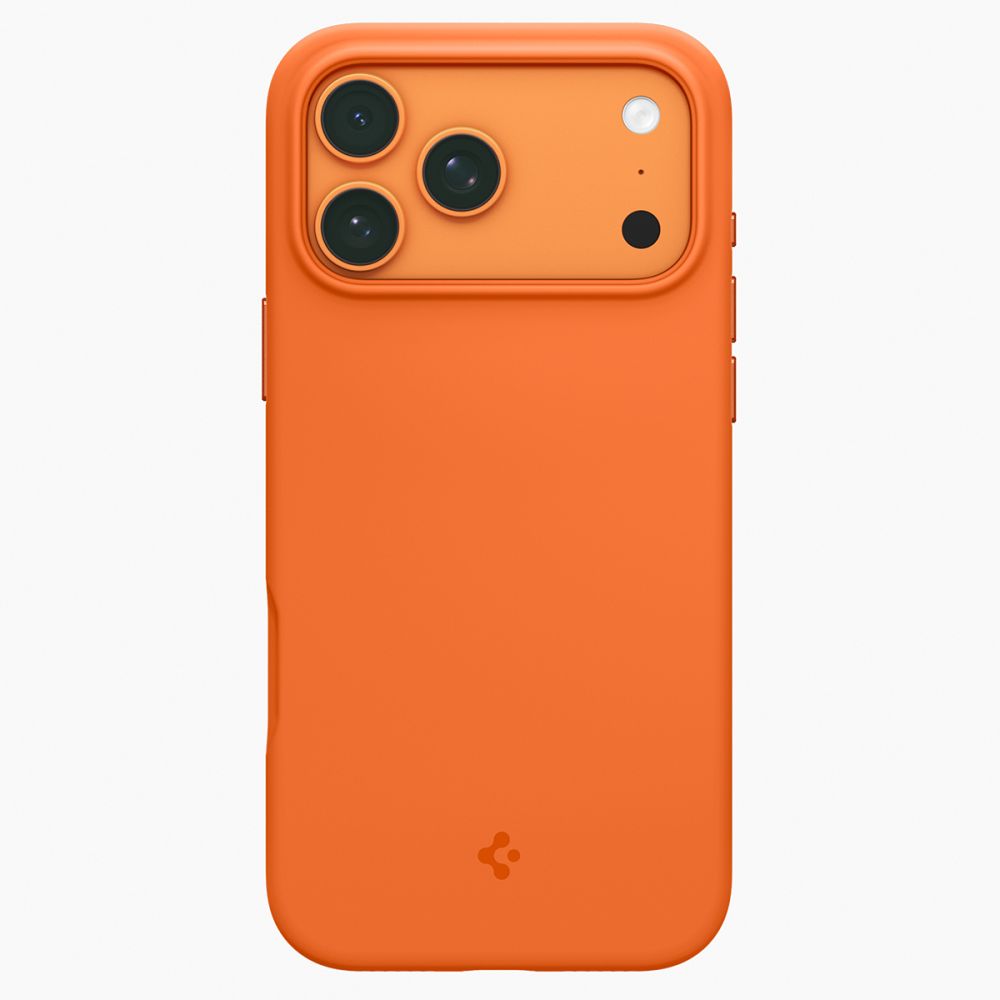Spigen Spigen iPhone 17 Pro Skal MagSafe Silicone Fit Cosmic Orange - Teknikhallen.se