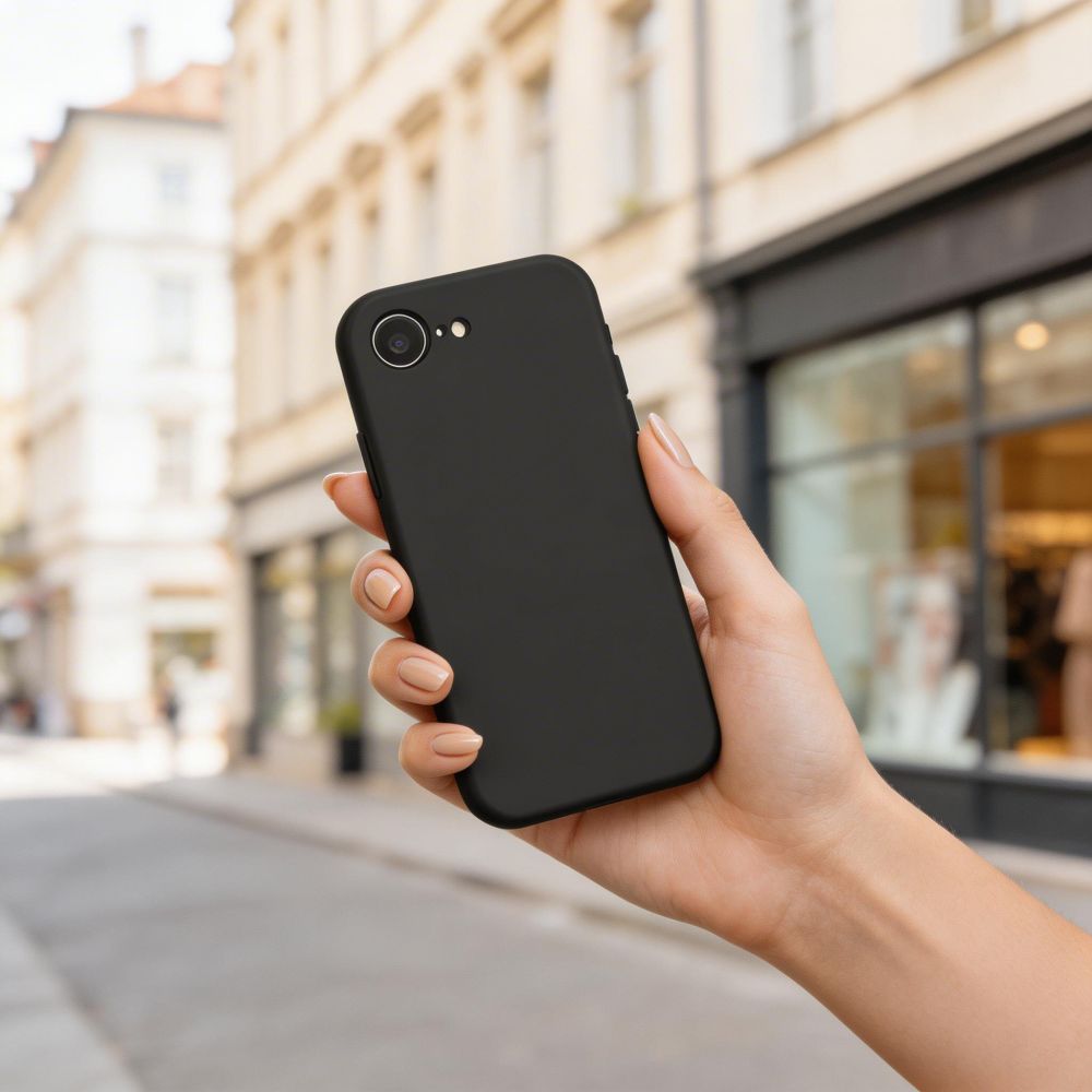 Tech-Protect Tech-Protect iPhone 17e / 16e Skal MagSafe Silicone Svart - Teknikhallen.se