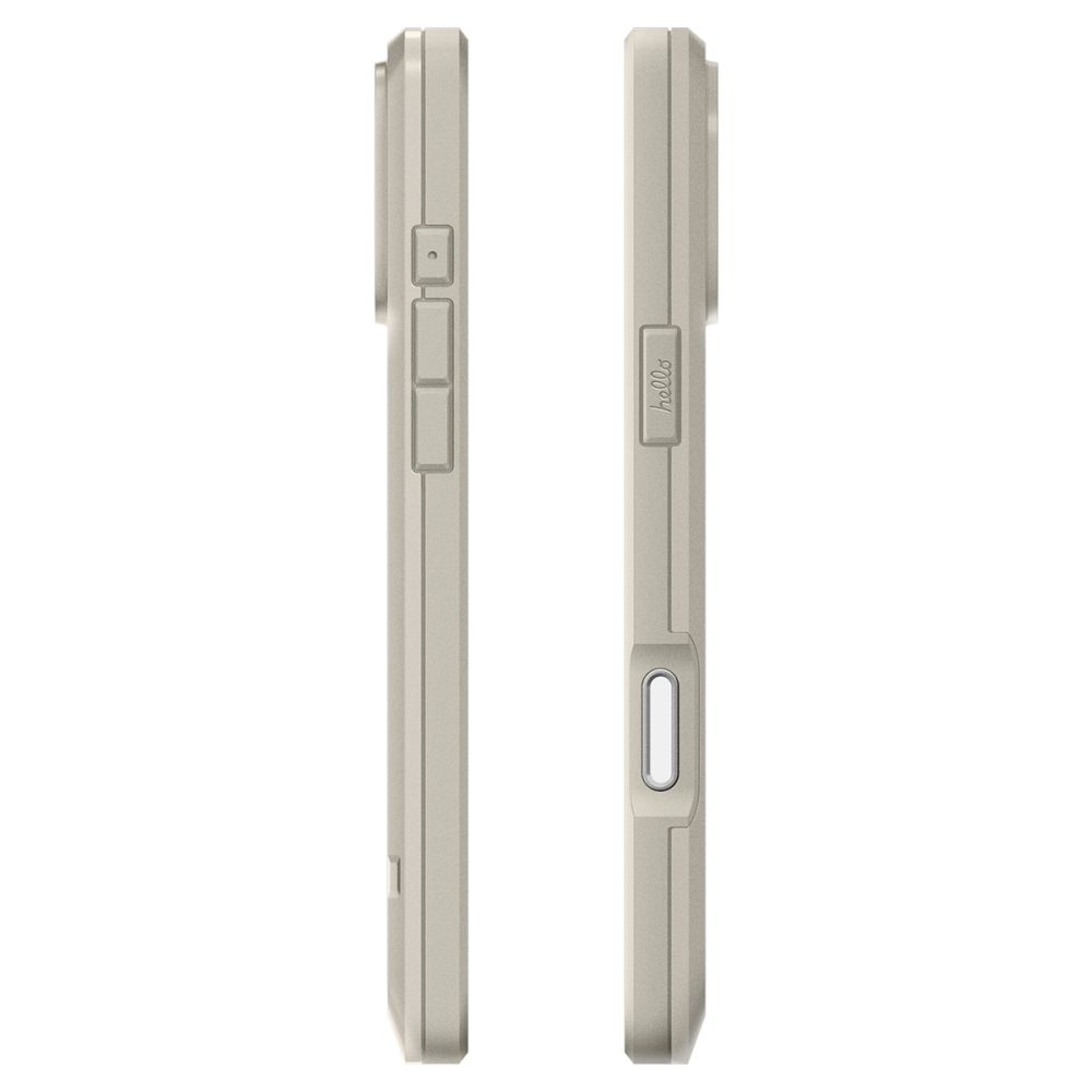 Spigen Spigen iPhone 17 Pro Skal MagSafe Classic LS Stone - Teknikhallen.se