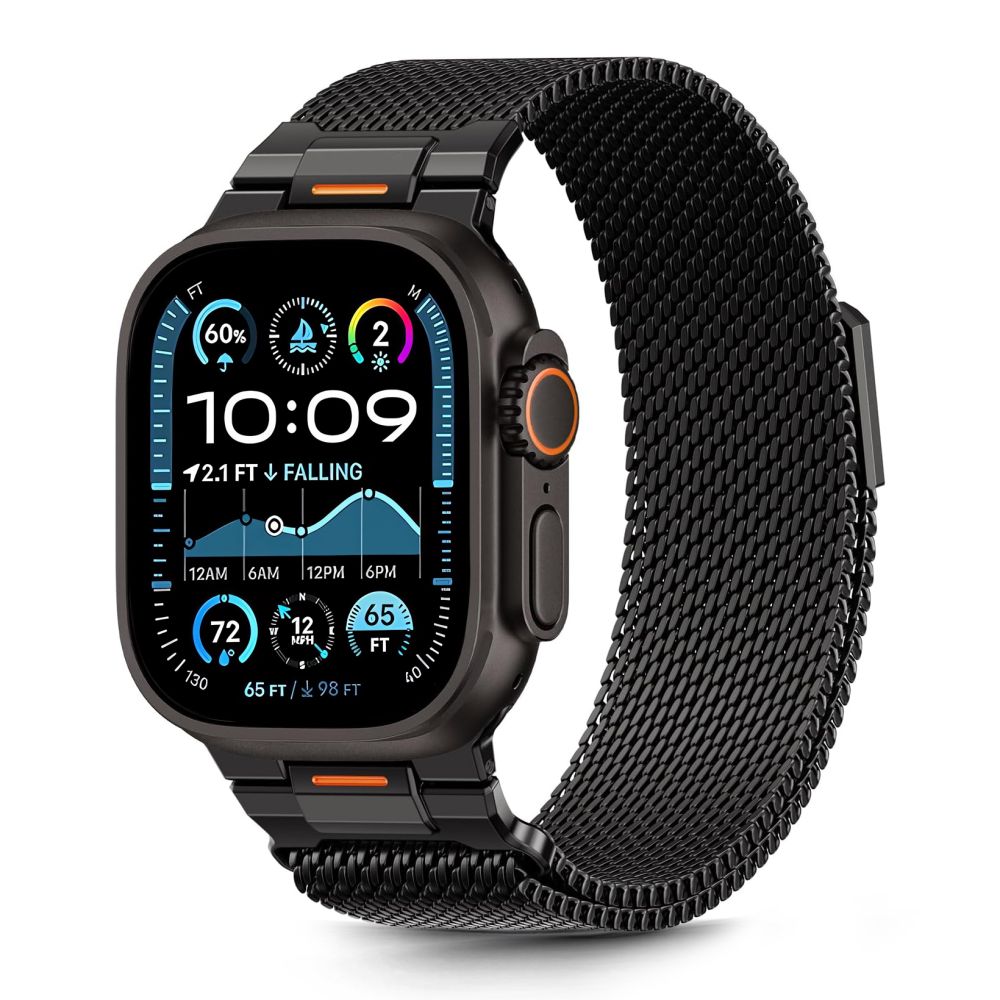 Tech-Protect Tech-Protect Apple Watch 42/44/45/46/49 mm Armband Milano VanGuard - Teknikhallen.se