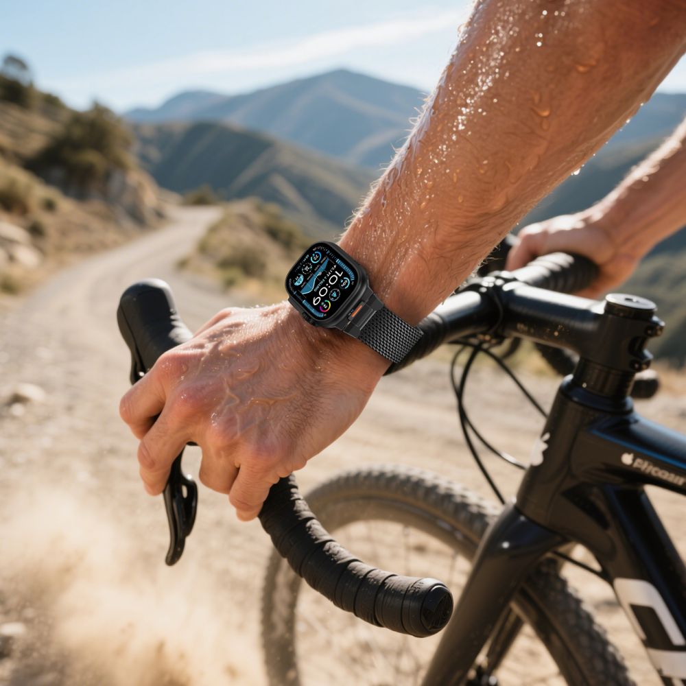 Tech-Protect Tech-Protect Apple Watch 42/44/45/46/49 mm Armband Milano VanGuard - Teknikhallen.se