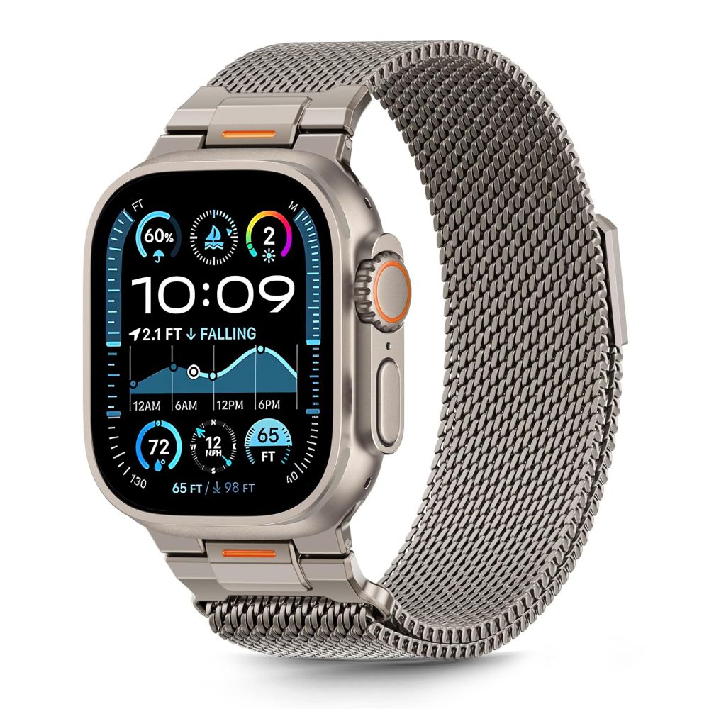 Tech-Protect Tech-Protect Apple Watch 42/44/45/46/49 mm Armband Milano VanGuard - Teknikhallen.se