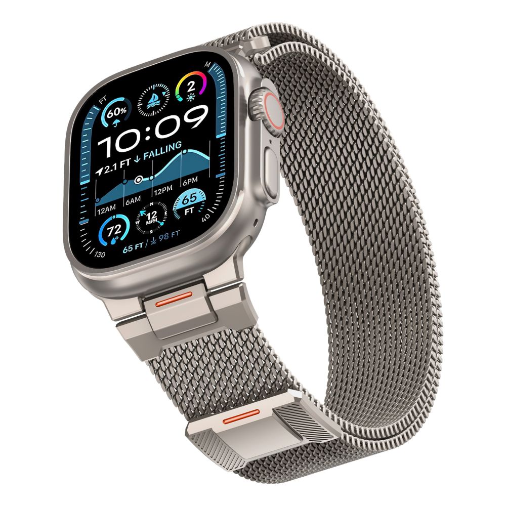 Tech-Protect Tech-Protect Apple Watch 42/44/45/46/49 mm Armband Milano VanGuard - Teknikhallen.se