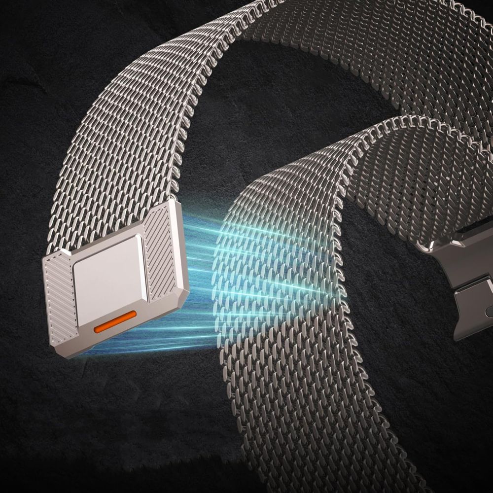 Tech-Protect Tech-Protect Apple Watch 42/44/45/46/49 mm Armband Milano VanGuard - Teknikhallen.se