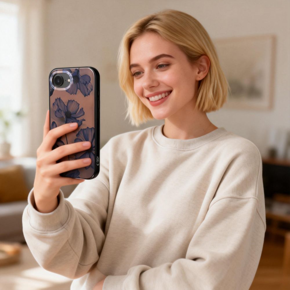 Tech-Protect Tech-Protect iPhone 17e / 16e Skal MagSafe Lamano Velvet Night - Teknikhallen.se