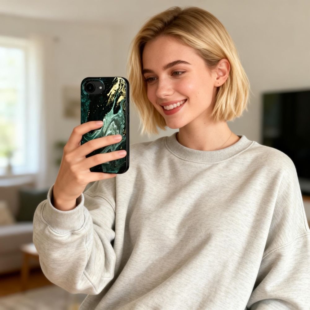 Tech-Protect Tech-Protect iPhone 17e / 16e Skal MagSafe Lamano Verde Aura - Teknikhallen.se