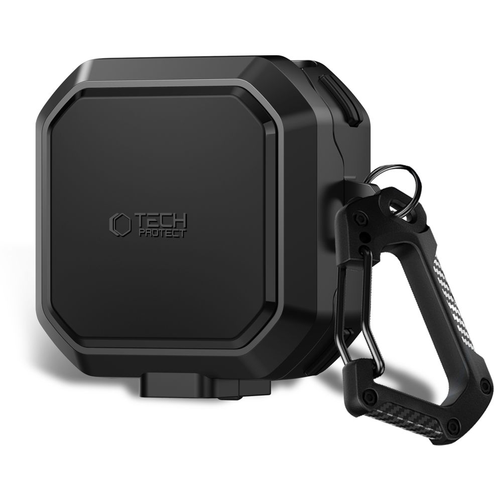 Tech-Protect Tech-Protect Galaxy Buds 4 / 4 Pro Skal MagSafe Carbonox Svart - Teknikhallen.se