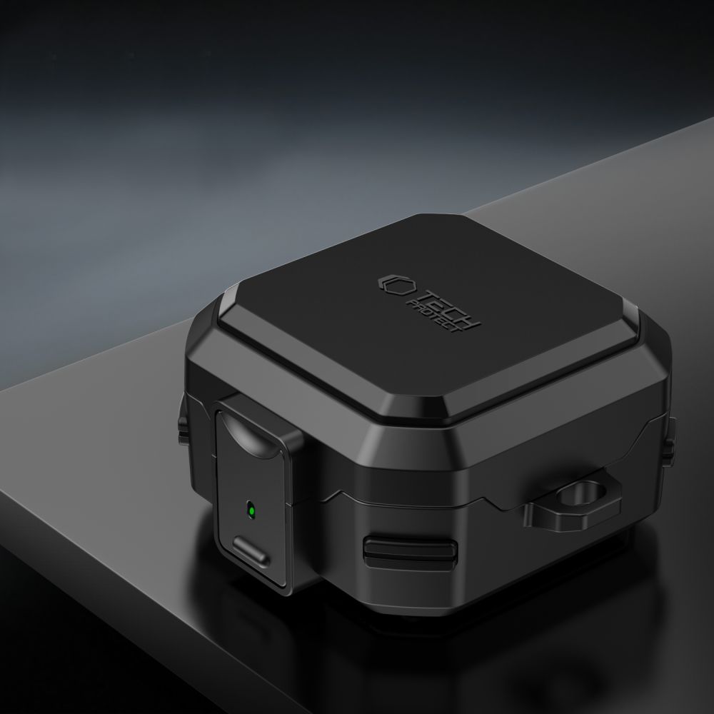 Tech-Protect Tech-Protect Galaxy Buds 4 / 4 Pro Skal MagSafe Carbonox Svart - Teknikhallen.se