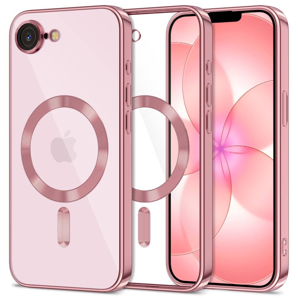 Tech-Protect Tech-Protect iPhone 17e / 16e Skal MagSafe MagFlex Roséguld - Teknikhallen.se