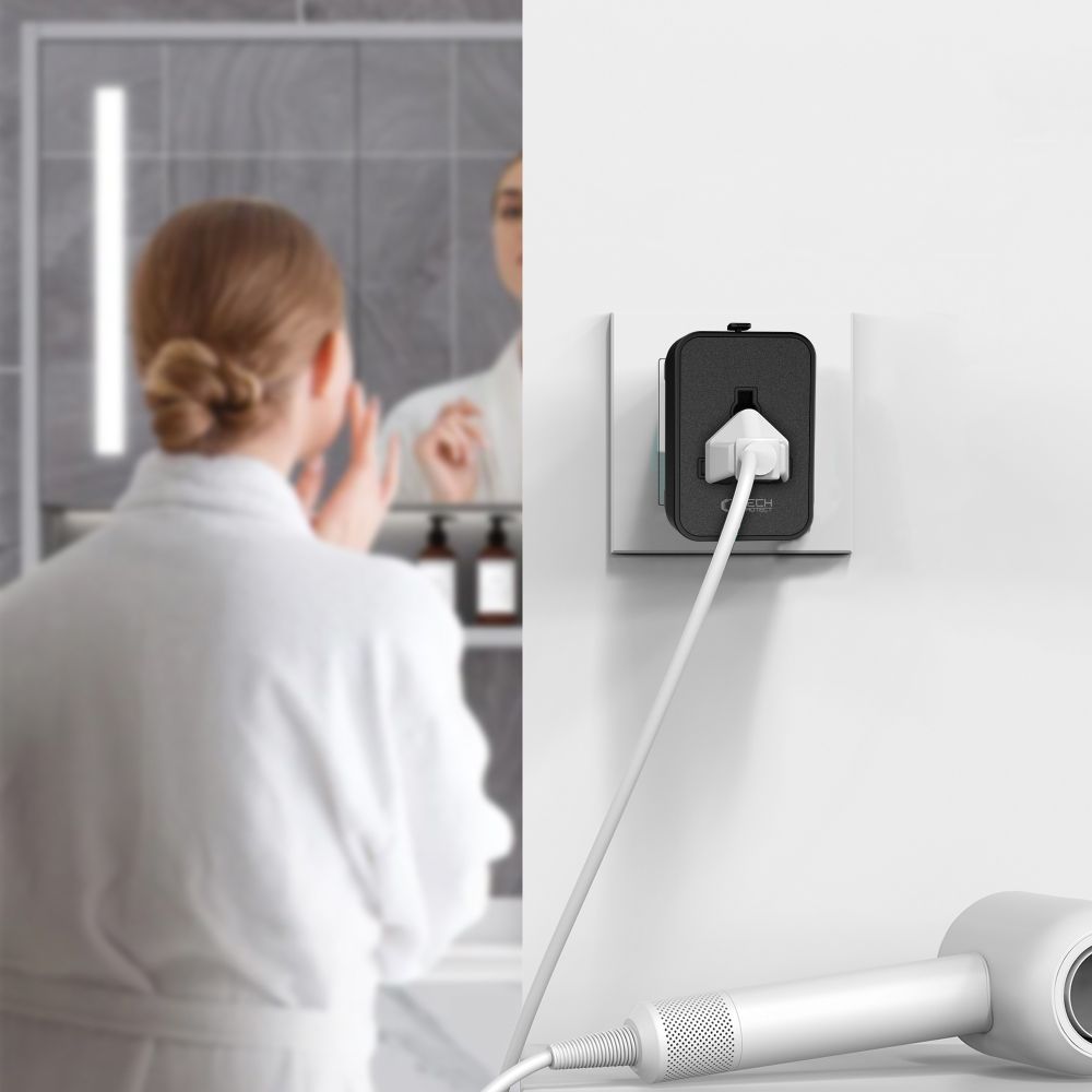 Tech-Protect Tech-Protect Reseadapter EU / UK / US / AU Svart - Teknikhallen.se