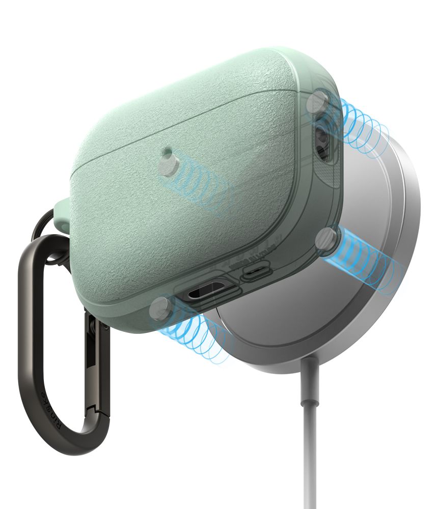 Ringke Ringke AirPods Pro 3 Skal MagSafe Onyx Mint - Teknikhallen.se
