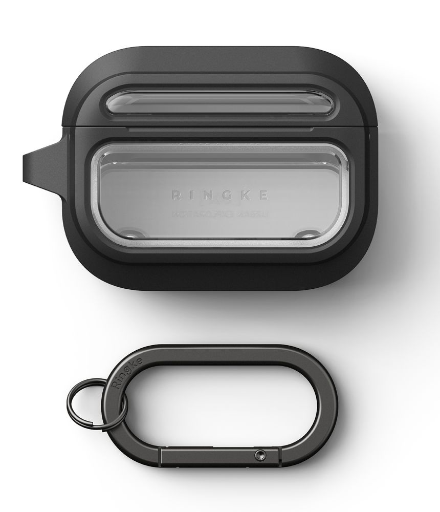 Ringke Ringke AirPods Pro 3 Skal MagSafe UX Svart / Transparent - Teknikhallen.se