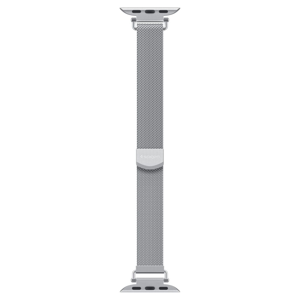 Spigen Spigen Apple Watch 38/40/41/42 mm Armband Milanese Silver - Teknikhallen.se