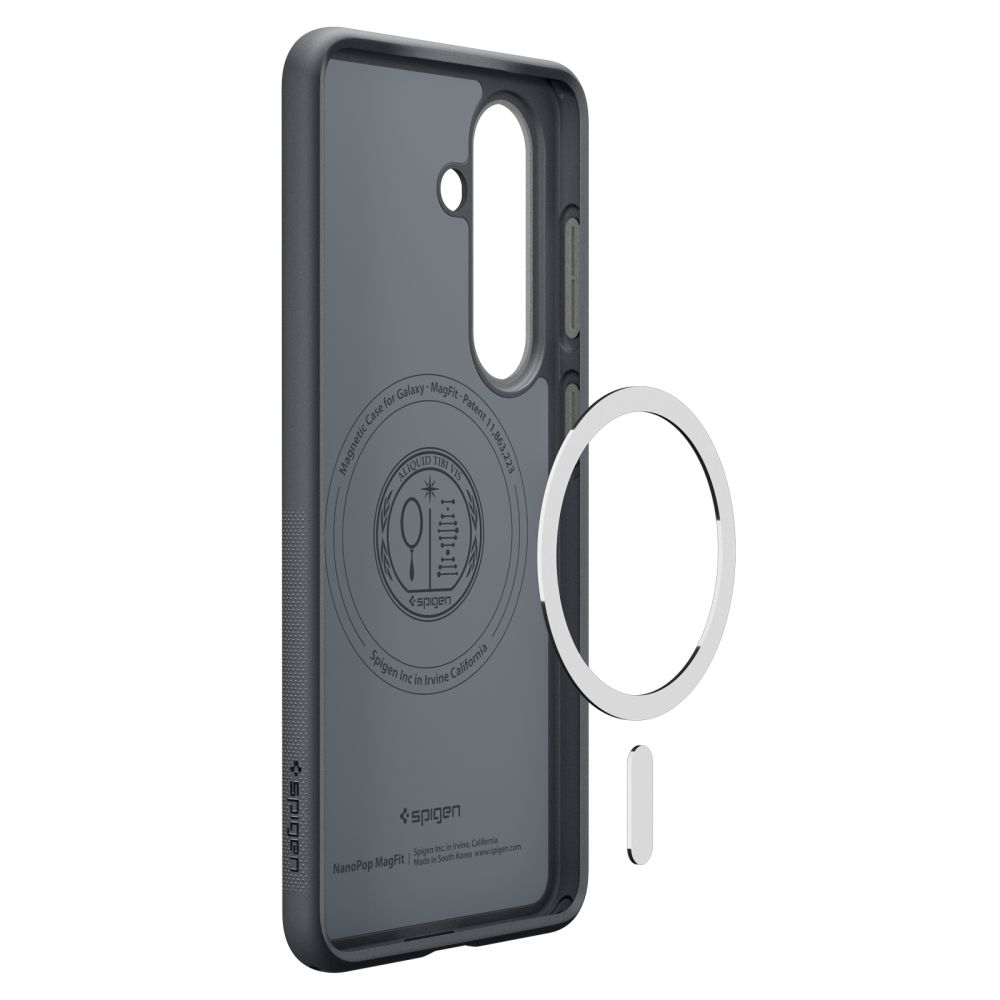 Spigen Spigen Galaxy S26 Skal MagSafe Nano Pop Black Sesame - Teknikhallen.se