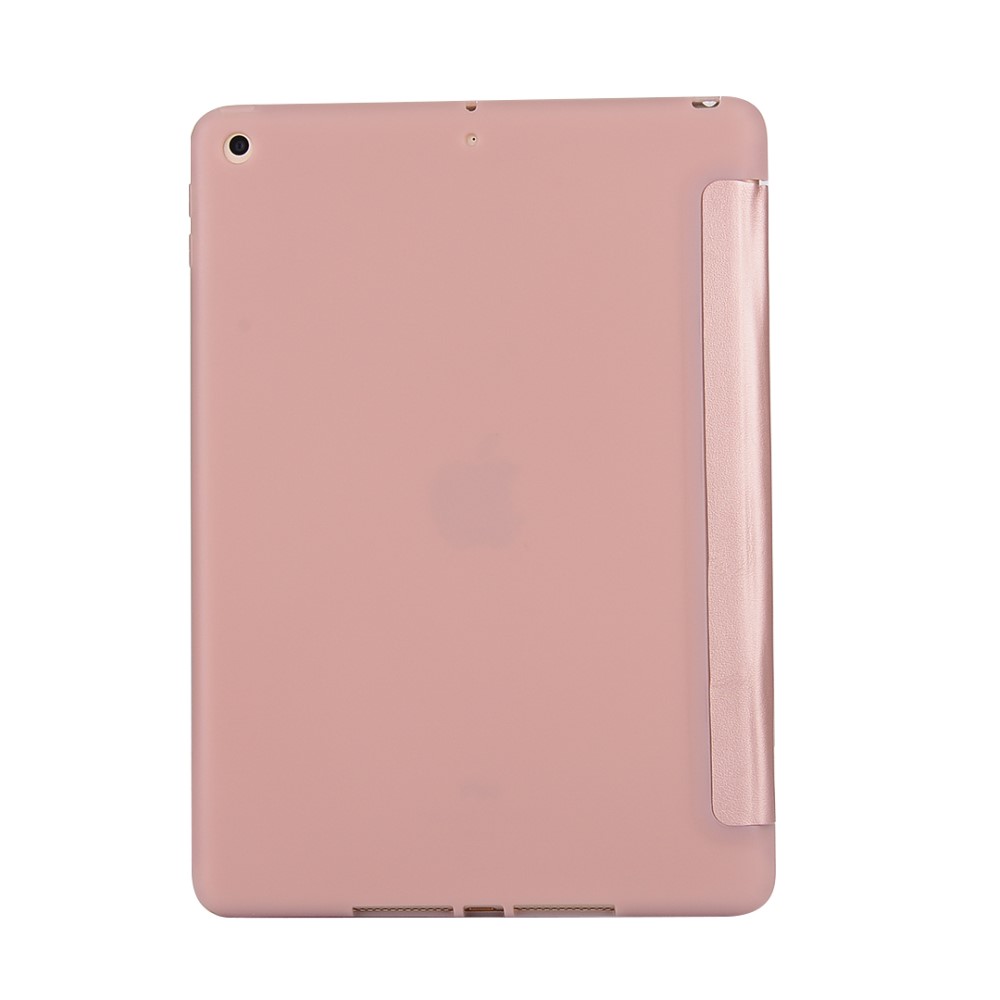  iPad 10.2 2019/2020/2021 Fodral Tri-Fold Rosguld - Teknikhallen.se