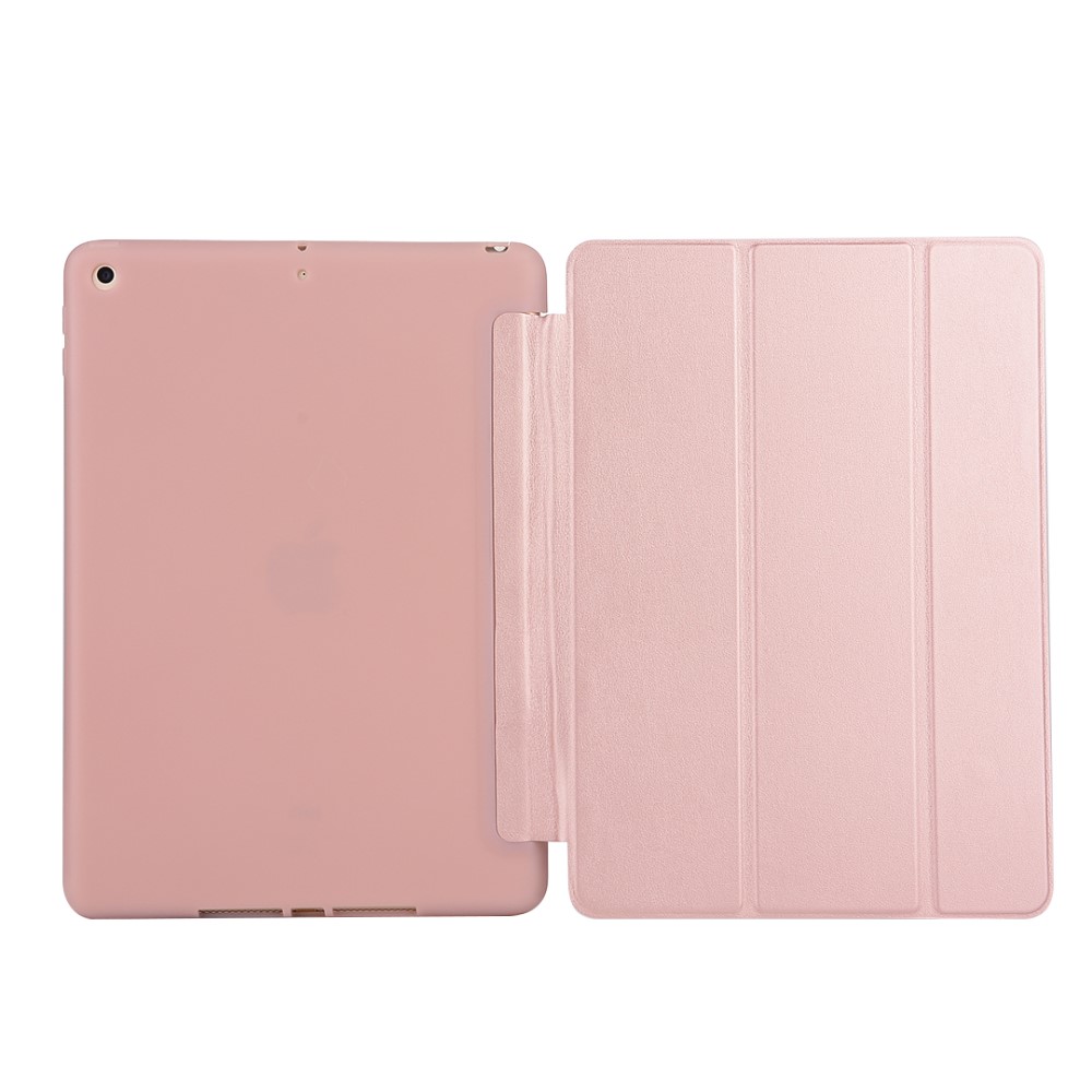  iPad 10.2 2019/2020/2021 Fodral Tri-Fold Rosguld - Teknikhallen.se