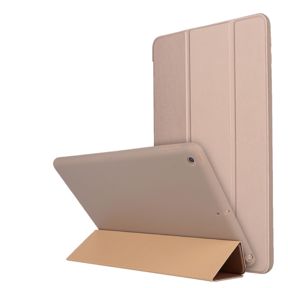  iPad 10.2 2019/2020/2021 Fodral Tri-Fold Guld - Teknikhallen.se