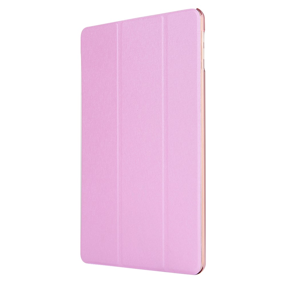  iPad 10.2 2019/2020/2021 Fodral Tri-Fold Ljus Rosa - Teknikhallen.se