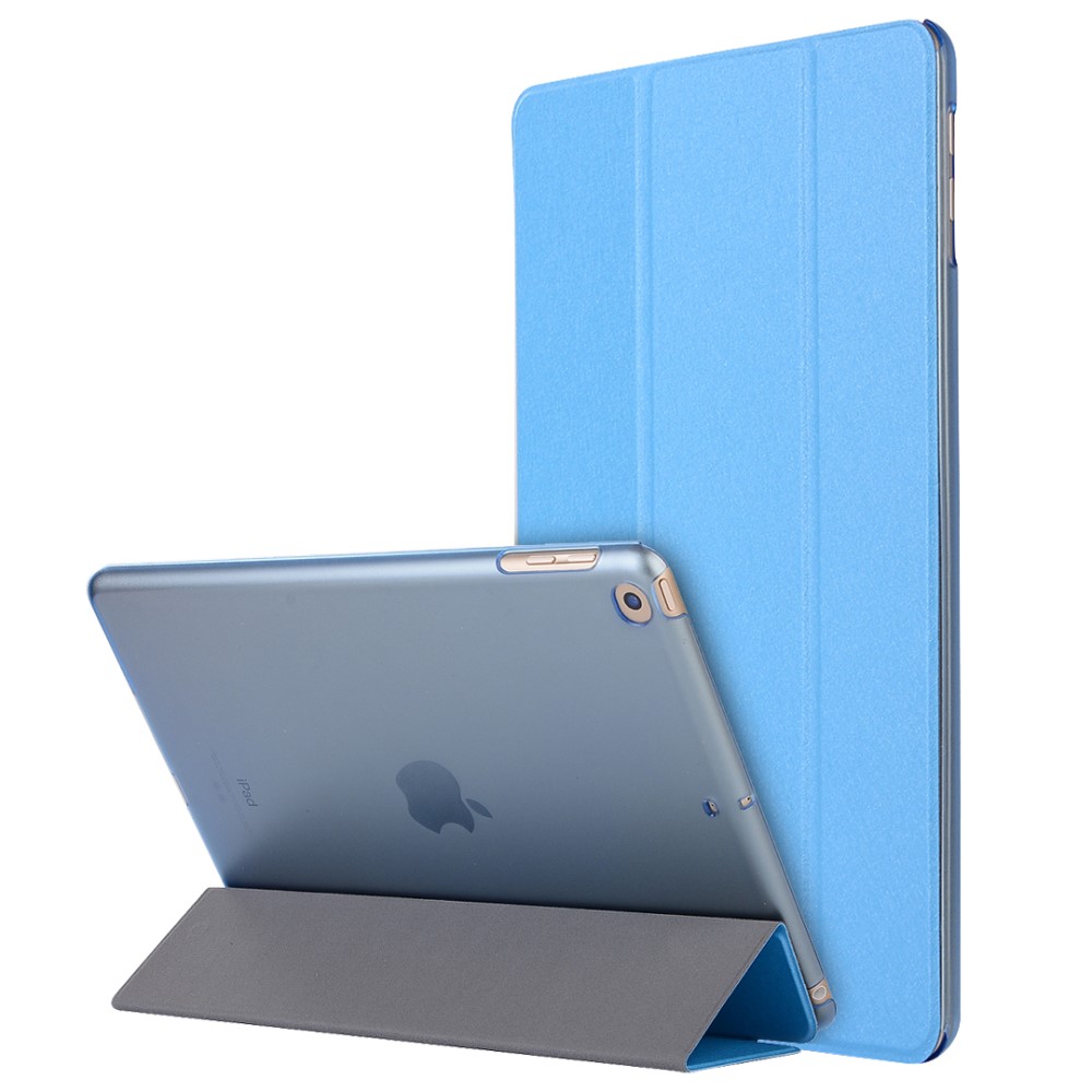  iPad 10.2 2019/2020/2021 Fodral Tri-Fold Ljus Blå - Teknikhallen.se