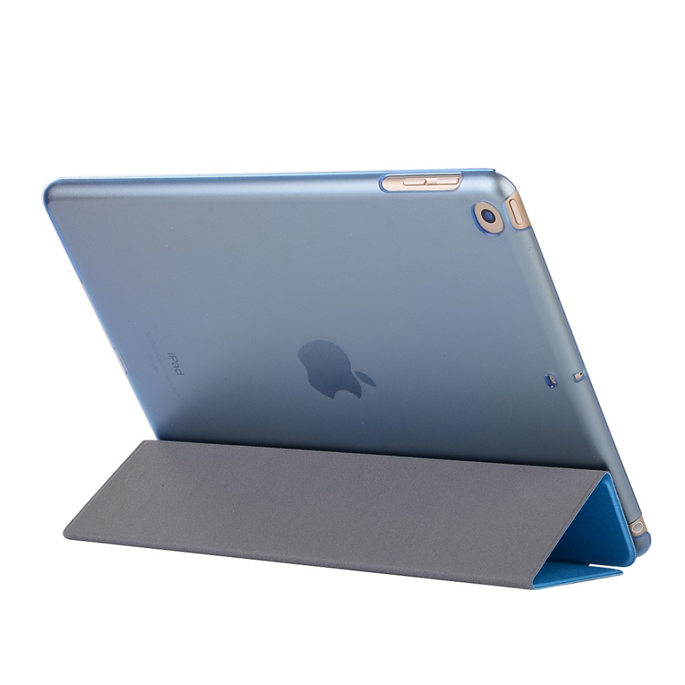  iPad 10.2 2019/2020/2021 Fodral Tri-Fold Ljus Blå - Teknikhallen.se