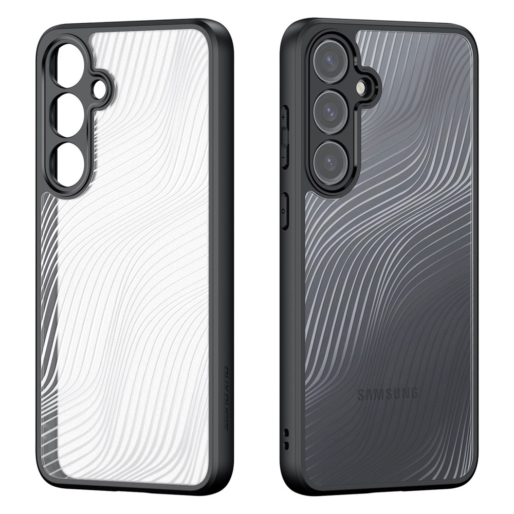 DUX DUCIS DUX DUCIS Galaxy S25 Skal Aimo Series Transparent/Svart - Teknikhallen.se