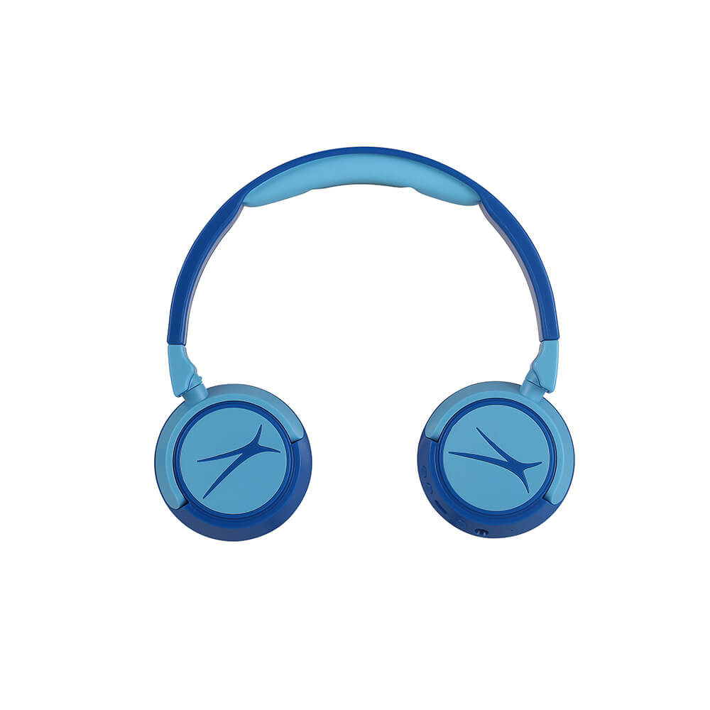 ALTEC LANSING Altec Lansing Trådlösa Barnhörlurar 2in1 On-Ear Blå - Teknikhallen.se