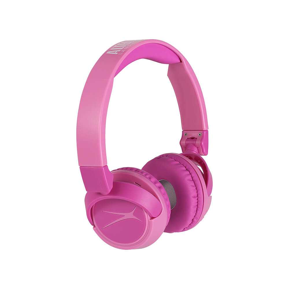 ALTEC LANSING Altec Lansing Trådlösa Barnhörlurar 2in1 On-Ear Rosa - Teknikhallen.se