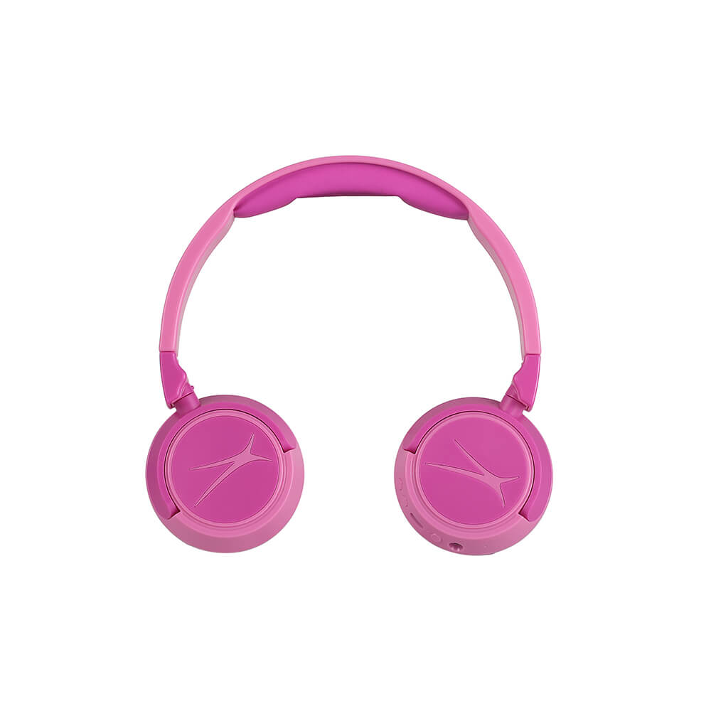 ALTEC LANSING Altec Lansing Trådlösa Barnhörlurar 2in1 On-Ear Rosa - Teknikhallen.se