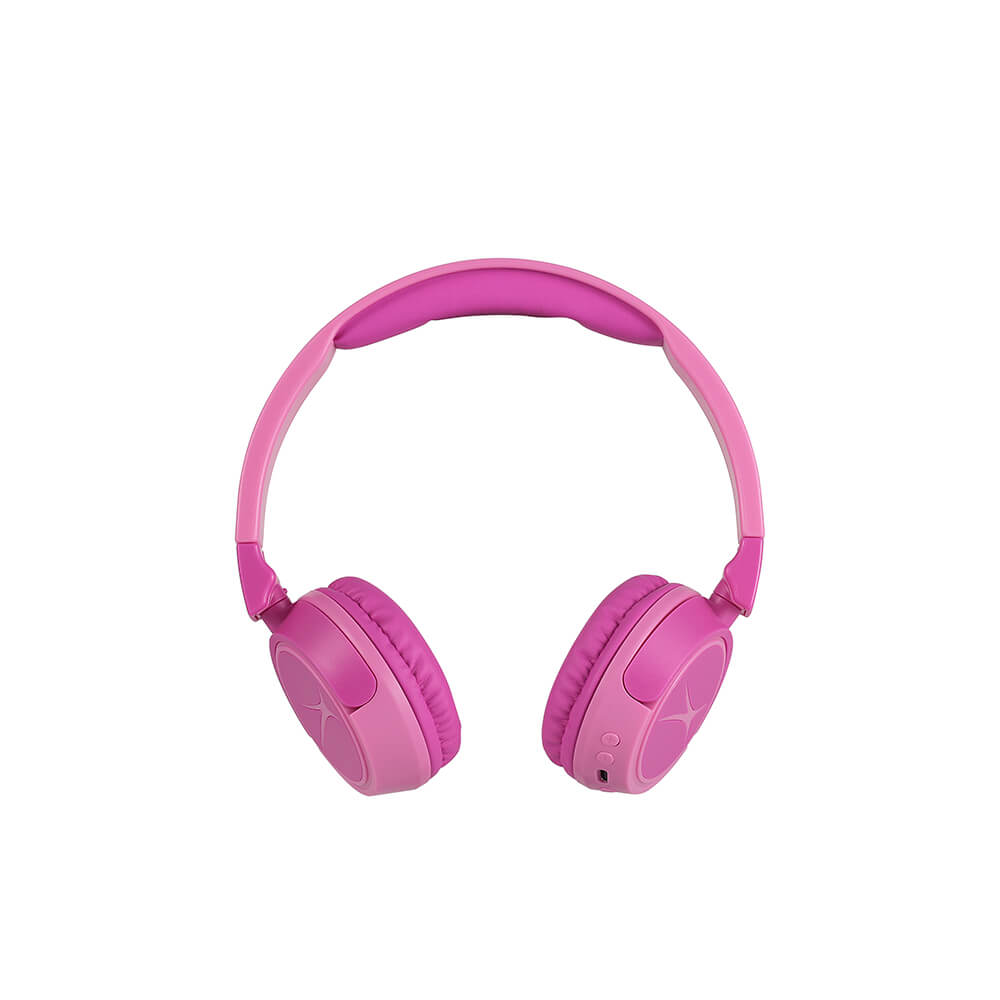 ALTEC LANSING Altec Lansing Trådlösa Barnhörlurar 2in1 On-Ear Rosa - Teknikhallen.se