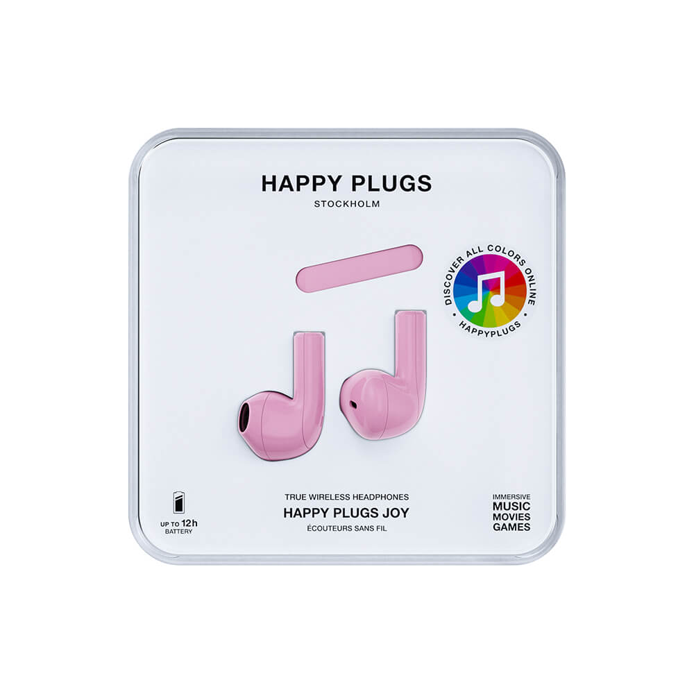 Happy Plugs Happy Plugs Joy Hrlurar In-Ear TWS Rosa - Teknikhallen.se