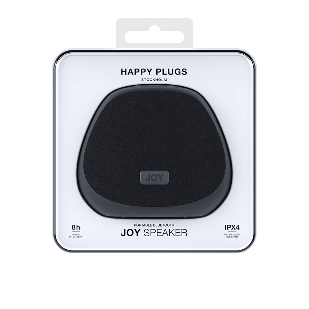 Happy Plugs Happy Plugs Joy Hgtalare Mikrofon IPX4 Svart - Teknikhallen.se