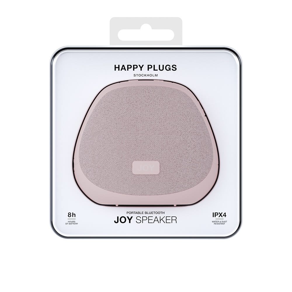 Happy Plugs Happy Plugs Joy Hgtalare Mikrofon IPX4 Rosa - Teknikhallen.se