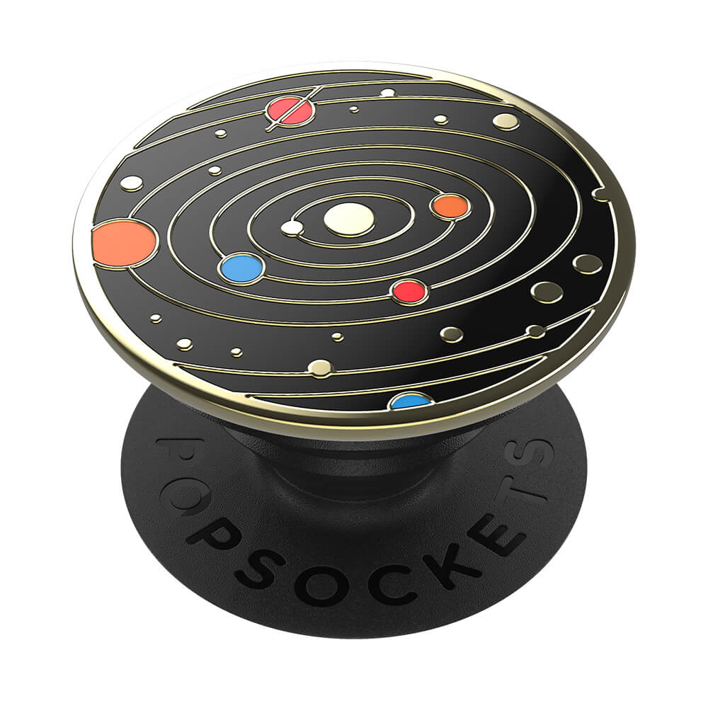 PopSockets PopSockets Avtagbart Grip med Stllfunktion Premium Enamel Solar flare - Teknikhallen.se