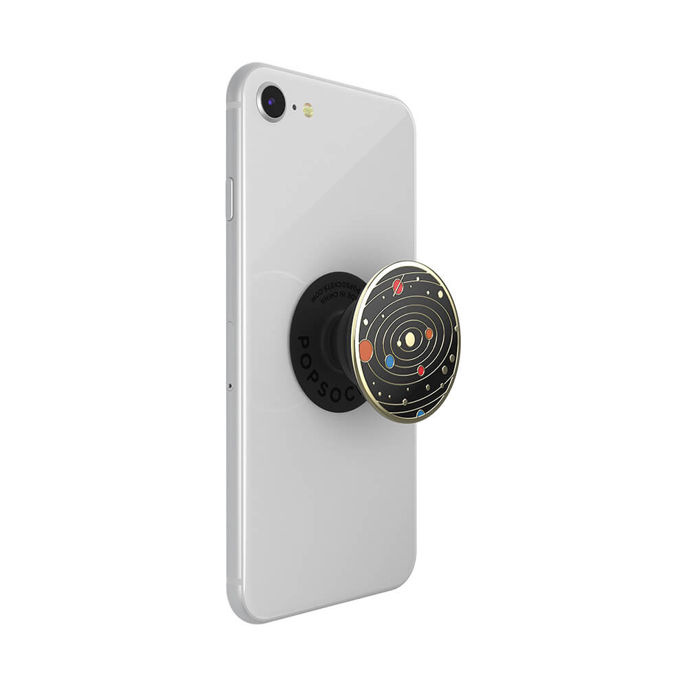 PopSockets PopSockets Avtagbart Grip med Stllfunktion Premium Enamel Solar flare - Teknikhallen.se