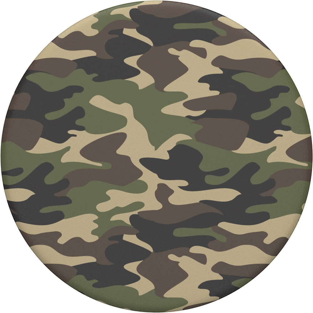 PopSockets PopSockets Avtagbart Grip med Ställfunktion Woodland Camo - Teknikhallen.se