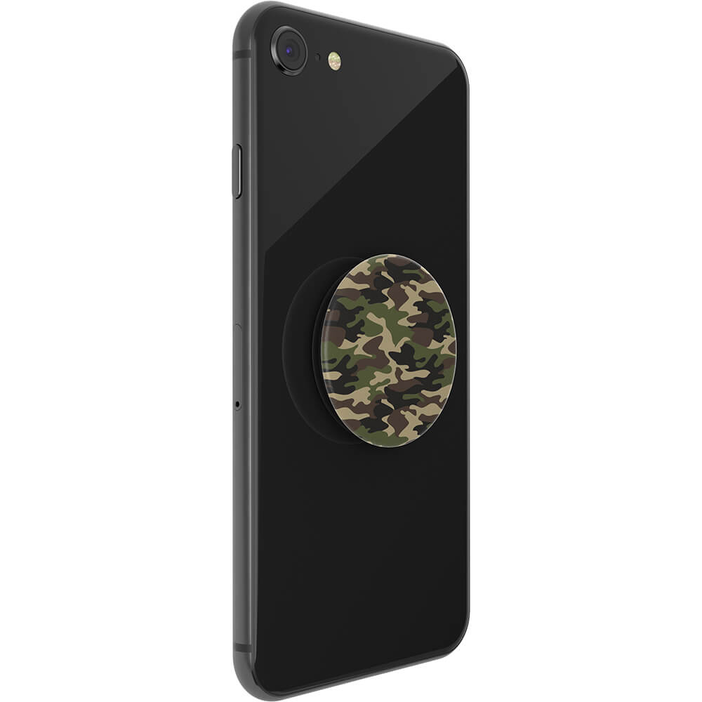 PopSockets PopSockets Avtagbart Grip med Ställfunktion Woodland Camo - Teknikhallen.se