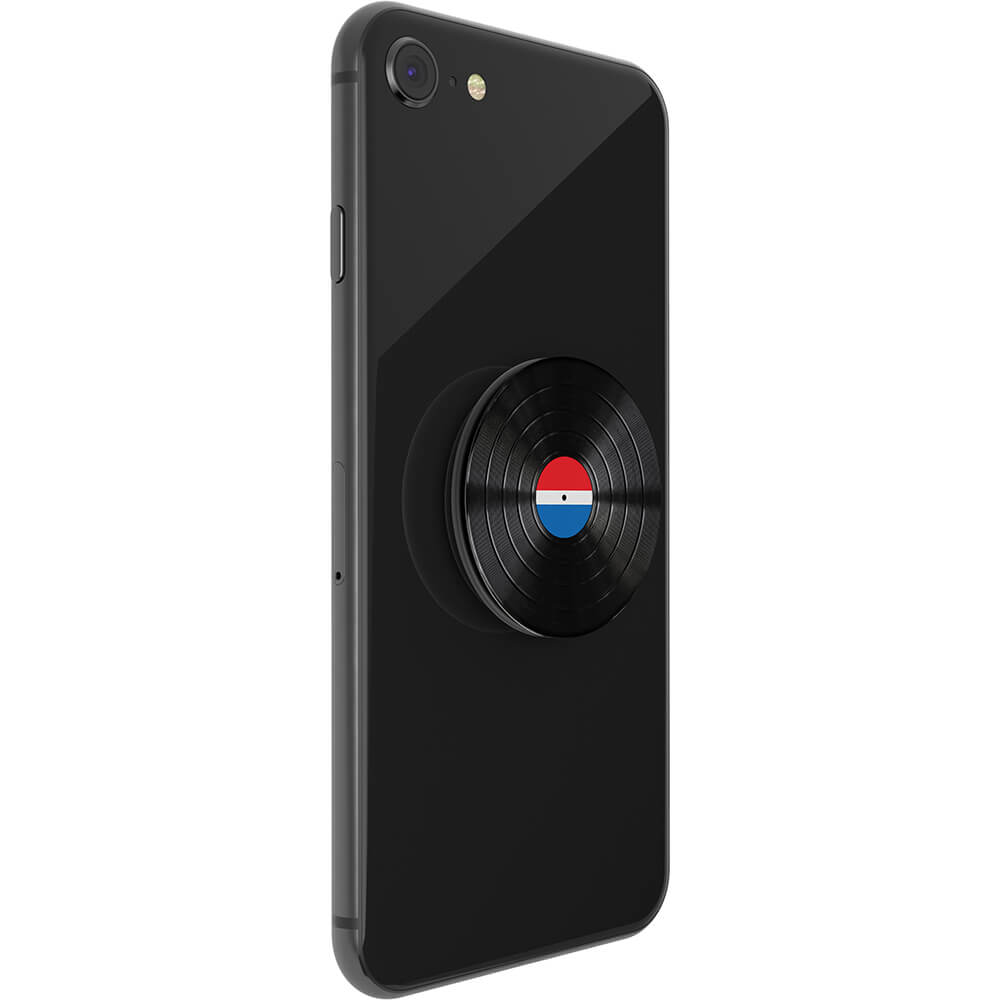 PopSockets PopSockets Avtagbart Grip med Stllfunktion LUXE Spin Backspin 45 RPM - Teknikhallen.se