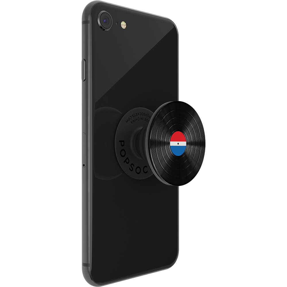 PopSockets PopSockets Avtagbart Grip med Stllfunktion LUXE Spin Backspin 45 RPM - Teknikhallen.se