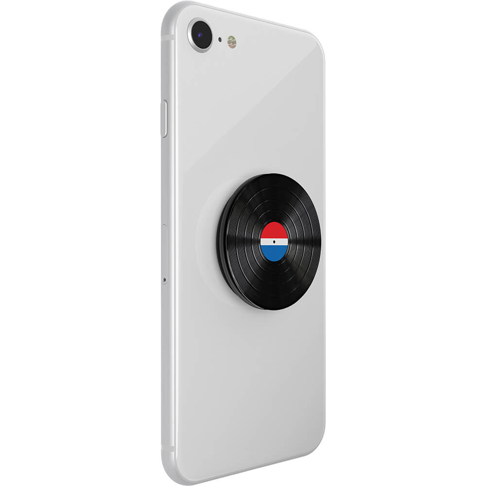 PopSockets PopSockets Avtagbart Grip med Stllfunktion LUXE Spin Backspin 45 RPM - Teknikhallen.se