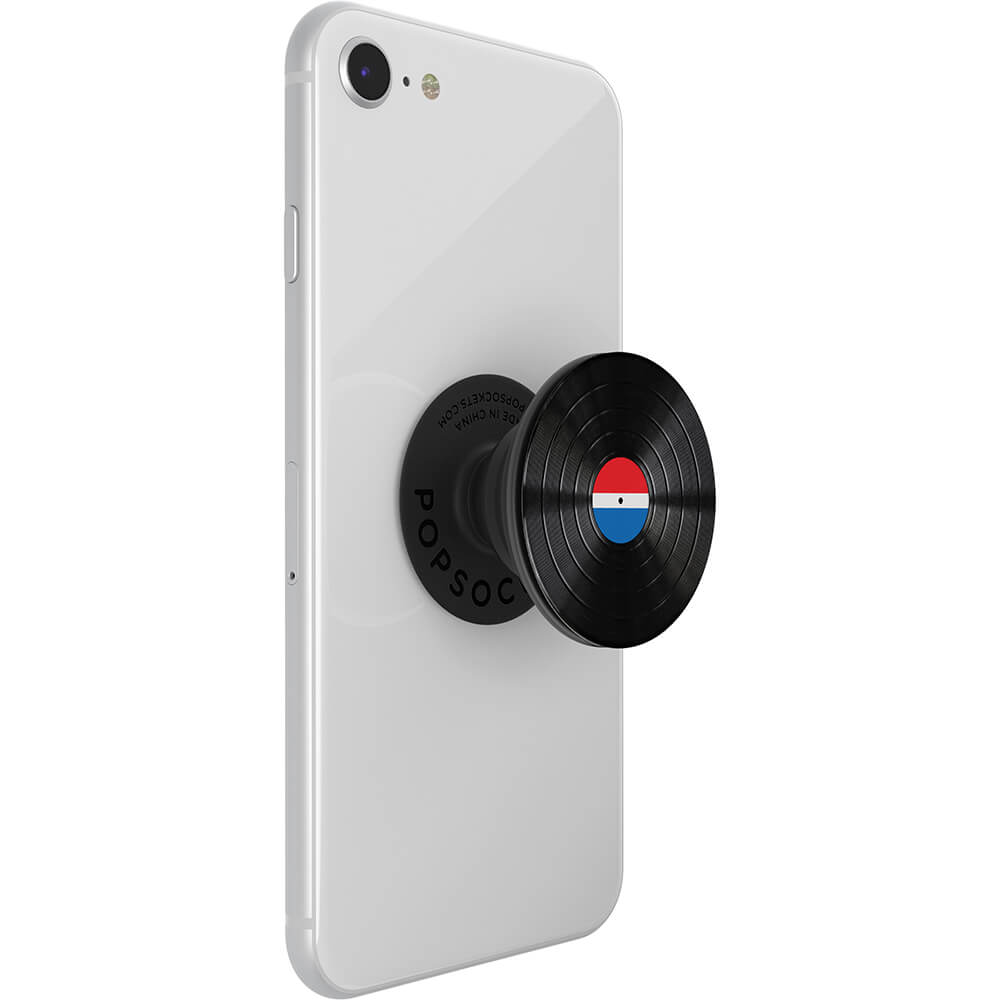 PopSockets PopSockets Avtagbart Grip med Stllfunktion LUXE Spin Backspin 45 RPM - Teknikhallen.se