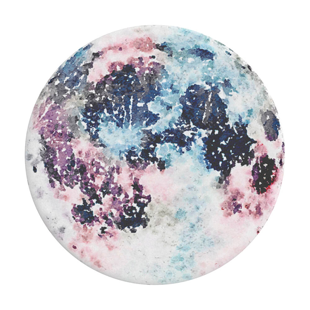 PopSockets PopSockets Avtagbart Grip med Stllfunktion Pink Moon - Teknikhallen.se